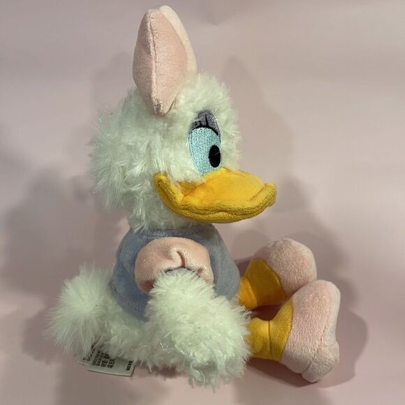 Disney World Parks Exclusive Daisy Duck Plush 12 " Fuzzy Stuffed Plushie EUC - Picture 2 of 5